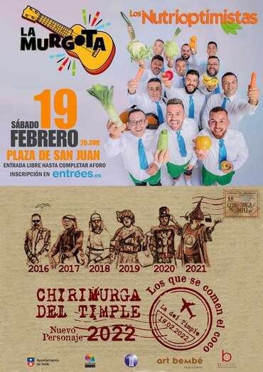 Estos dos grupos presentarán sobre el escenario sus nuevos personajes, Los nutrioptimistas y Los que se comen el coco / TA